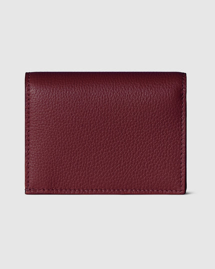 Gucci Marmont Rosso Ancora and Pink Leather Small Wallet
