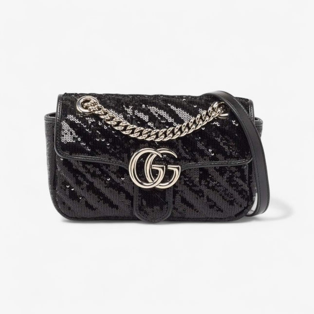 Gucci Marmont Small Seqiin Shoulder Bag 443497