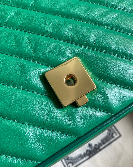 Gucci Marmont Small Shoulder Bag 443497 Green