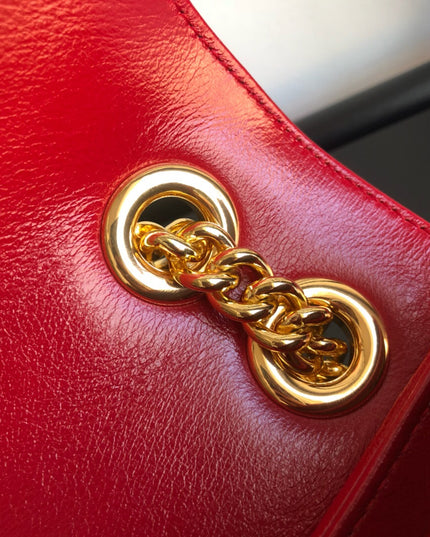 Gucci GG Marmont Small Shoulder Bag – Red Trim