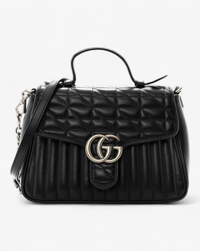 Gucci Marmont Small Top Handle Bag 498110