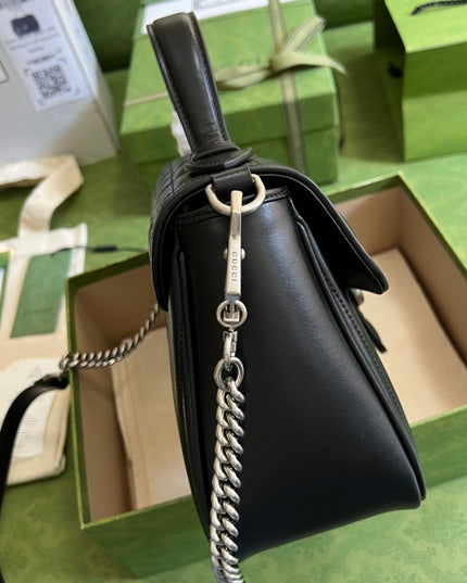 Gucci Marmont Small Top Handle Bag 498110