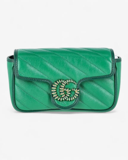 Gucci GG Marmont Mini Bag – Green Matelassé