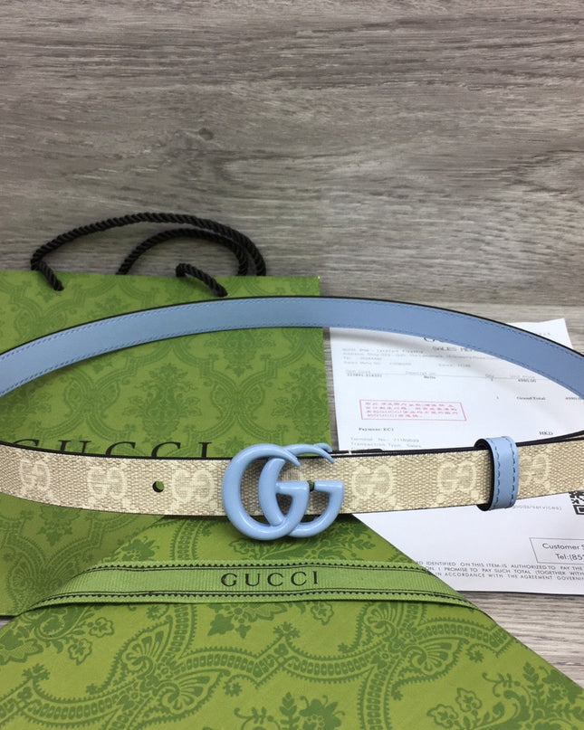 Gucci Marmont Thin Belt 409417