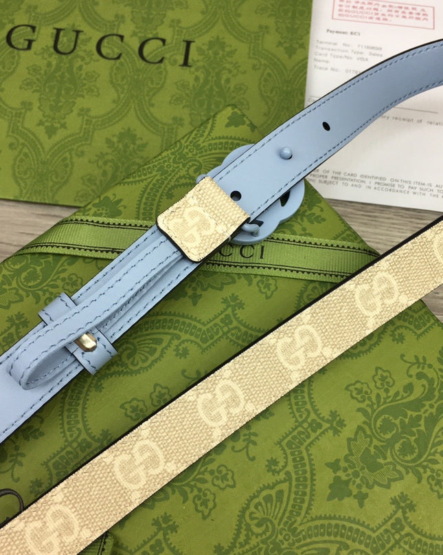 Gucci Marmont Thin Belt 409417