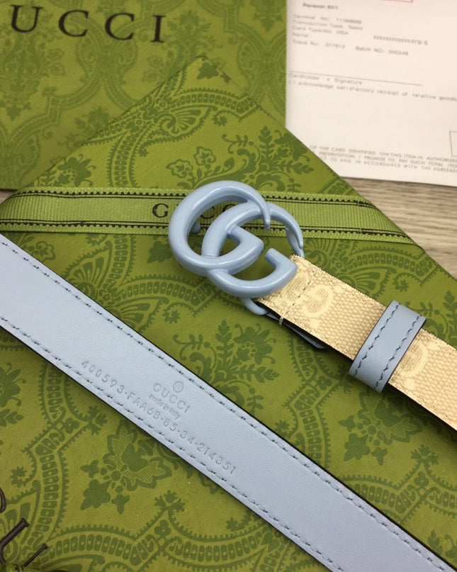 Gucci Marmont Thin Belt 409417