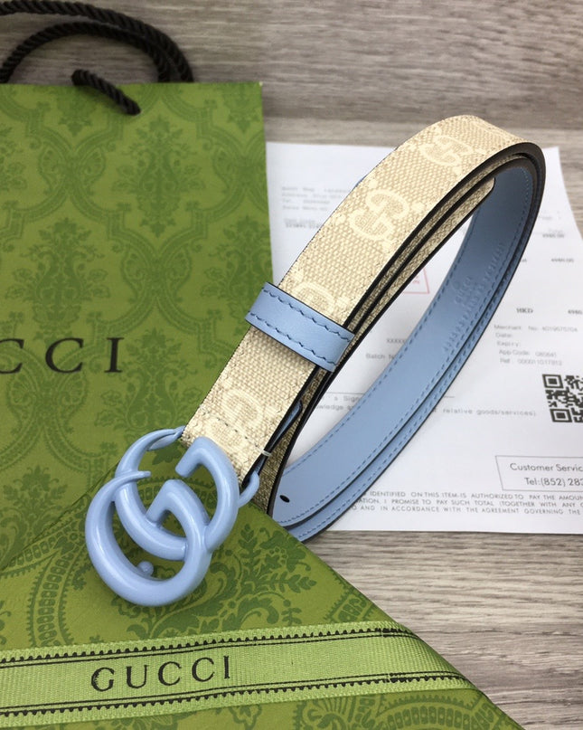 Gucci Marmont Thin Belt 409417