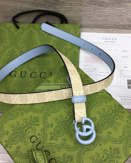 Gucci Marmont Thin Belt 409417
