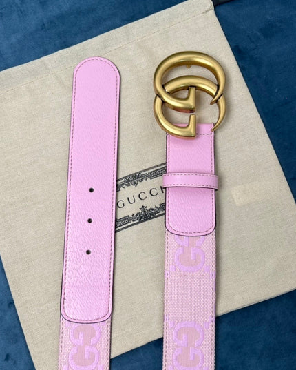 Gucci Marmont Wide Belt 400593 - Gold Buckle