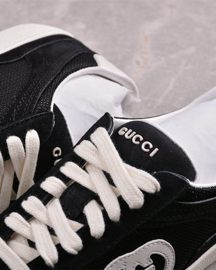 Gucci Men’s Coastal-Inspired Suede Sneaker with Interlocking
