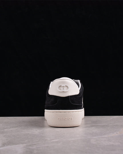 Gucci Men’s Coastal-Inspired Suede Sneaker with Interlocking