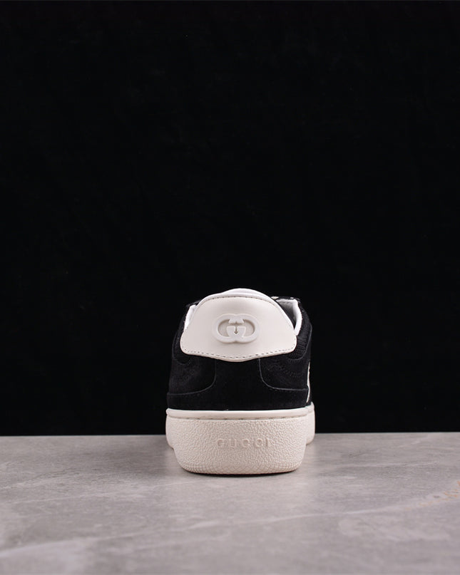 Gucci Men’s Coastal-Inspired Suede Sneaker with Interlocking