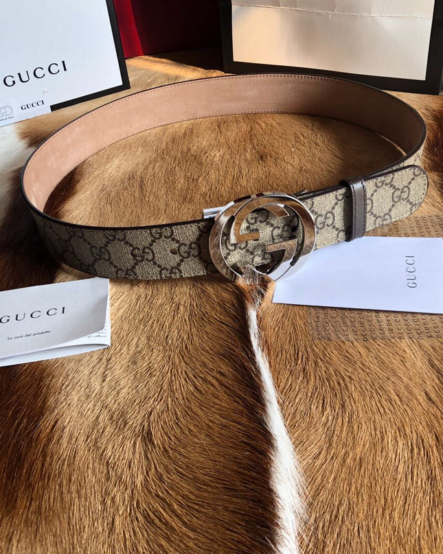 Gucci Men's GG Supreme Belt 411924