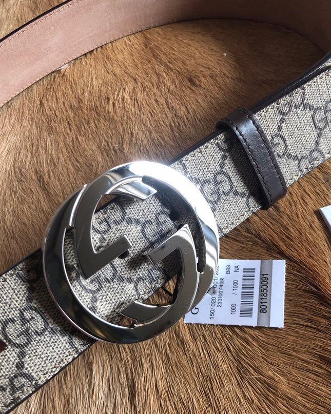 Gucci Men's GG Supreme Belt 411924