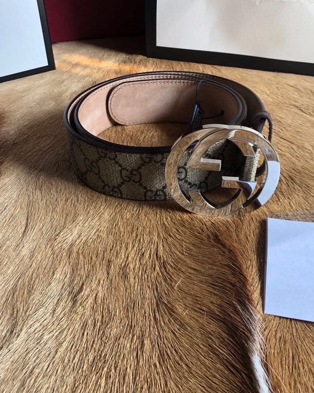 Gucci Men's GG Supreme Belt 411924