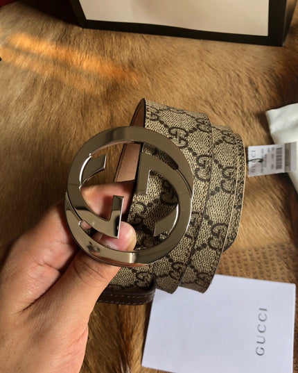Gucci Men's GG Supreme Belt 411924