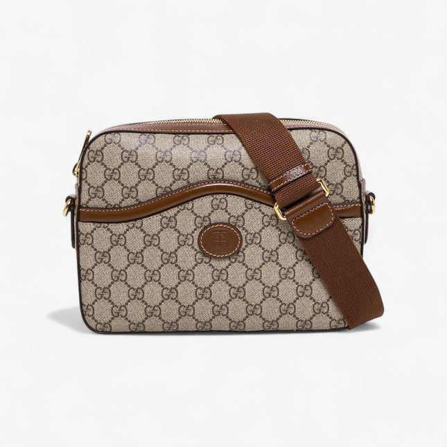 Gucci Messenger Bag 675891 – Monogram Canvas with Interlocking G Detail