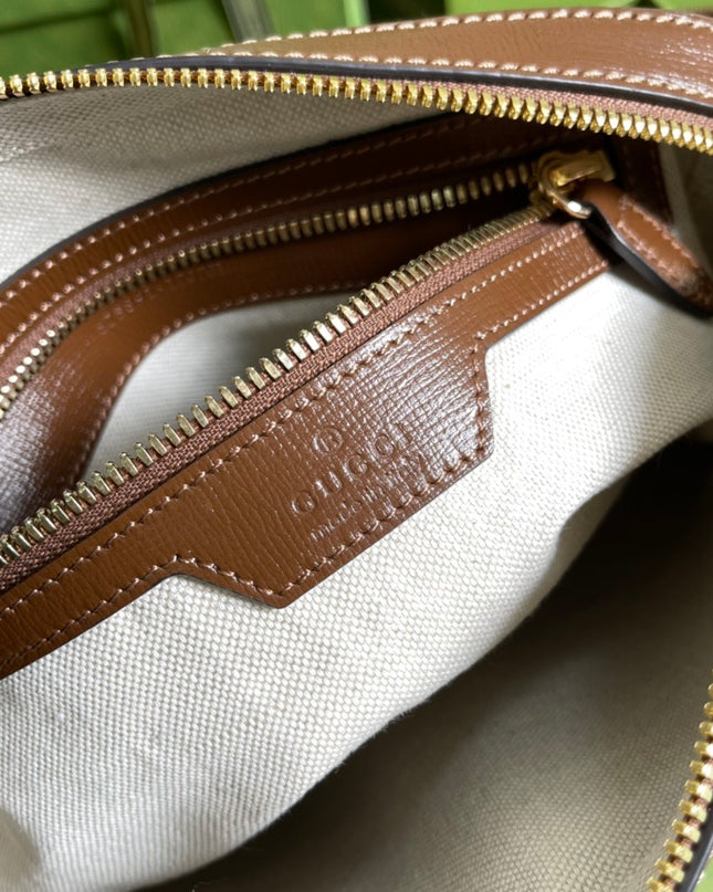 Gucci Messenger Bag 675891 – Monogram Canvas with Interlocking G Detail