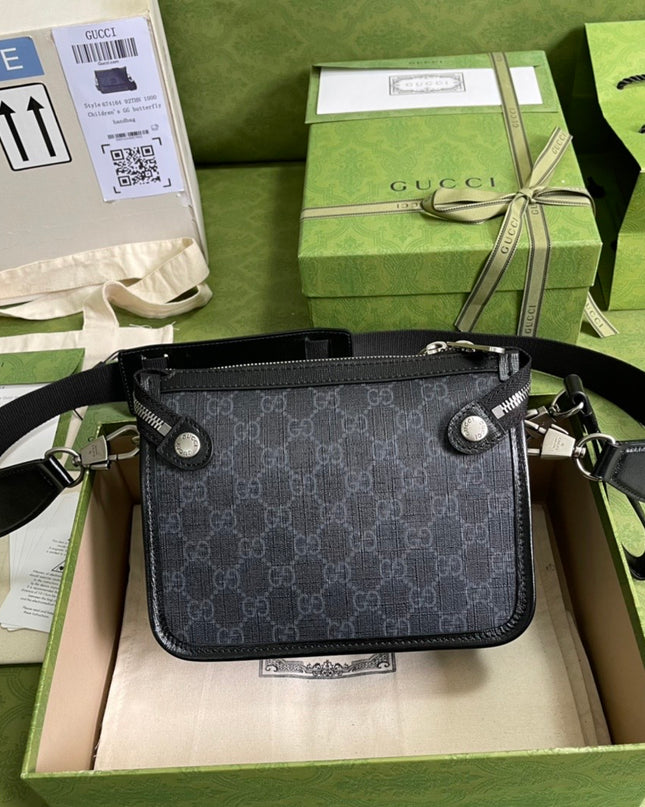 Gucci Messenger Bag With Interlocking G 674164