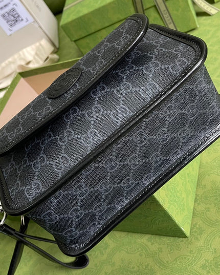 Gucci Messenger Bag With Interlocking G 674164