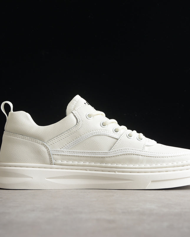 Gucci Monochrome Cream Platform Sneaker