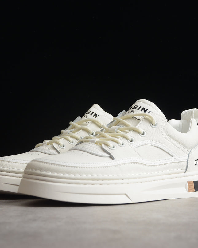Gucci Monochrome Cream Platform Sneaker