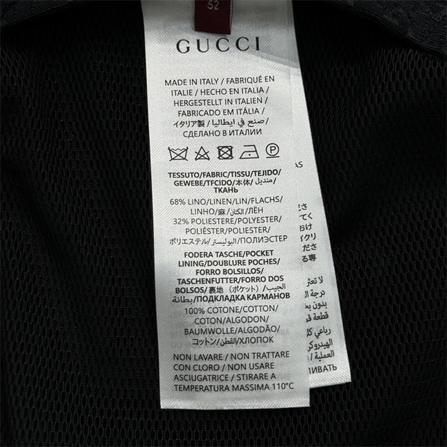 Gucci Monogram Technical Hooded Jacket – Black