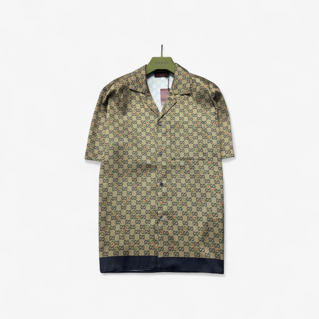 Gucci Multicolor GG Monogram Silk SweatShirt – Beige