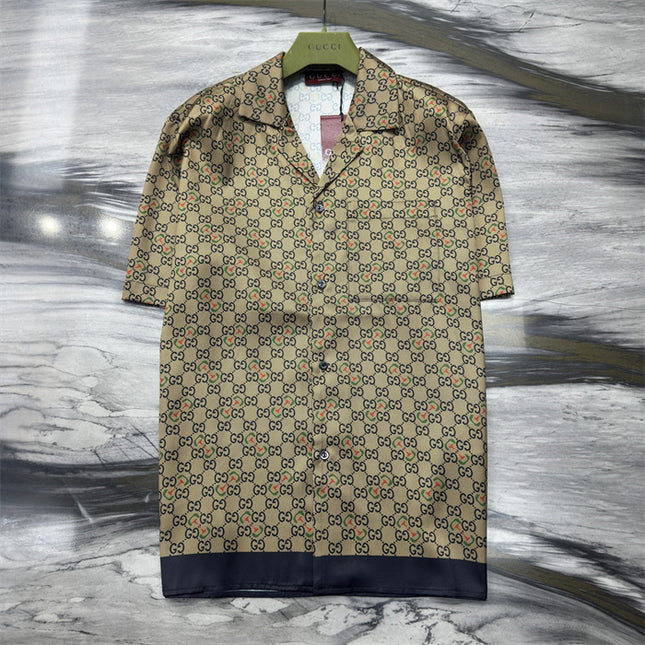 Gucci Multicolor GG Monogram Silk SweatShirt – Beige