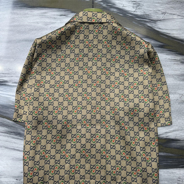 Gucci Multicolor GG Monogram Silk SweatShirt – Beige