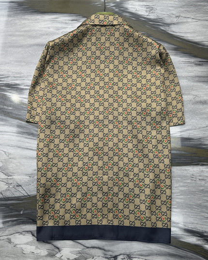 Gucci Multicolor GG Monogram Silk SweatShirt – Beige