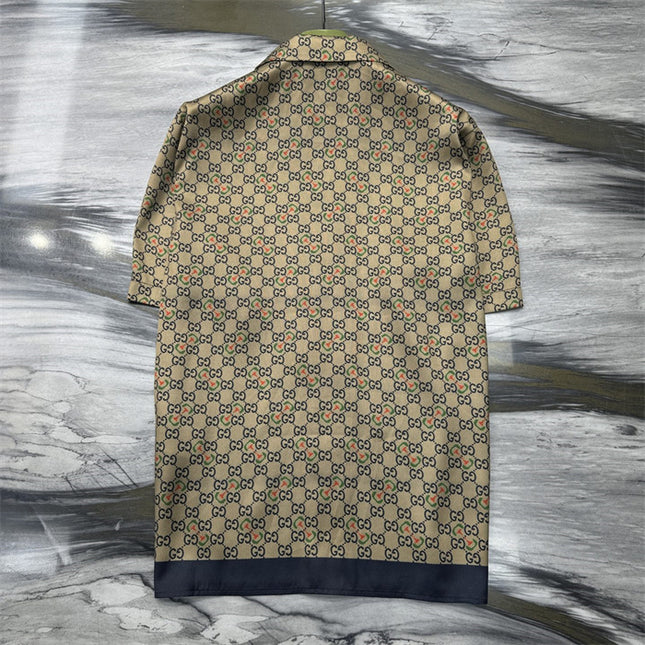 Gucci Multicolor GG Monogram Silk SweatShirt – Beige
