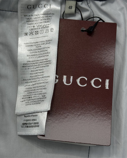 Gucci Navy Lightweight Nylon Pants