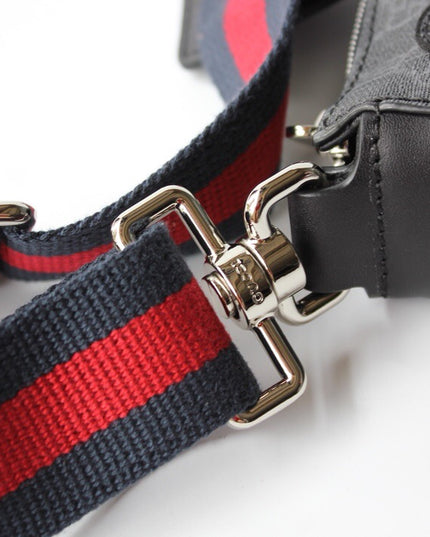 Gucci Night Courrier Messenger Bag 474137 - Black/grey