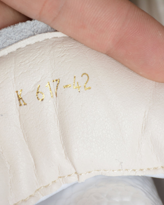Gucci Off-White Elevated Sole Leather Sneaker