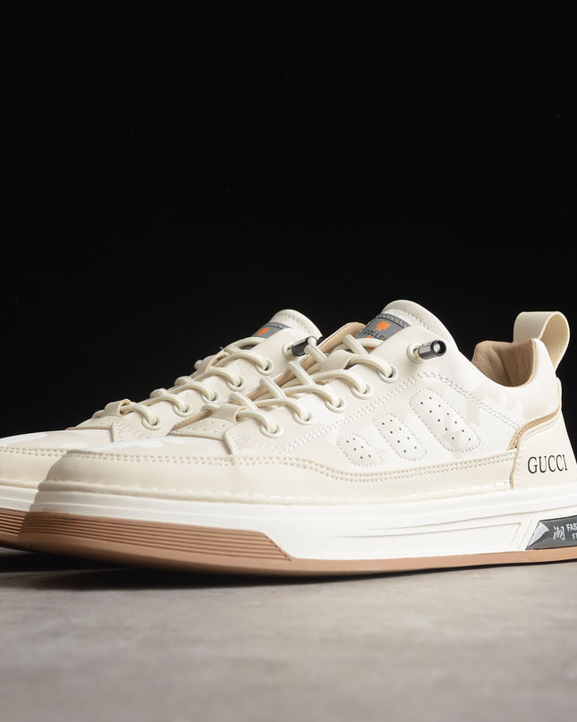 Gucci Off-White Sporty Low-Top Sneaker