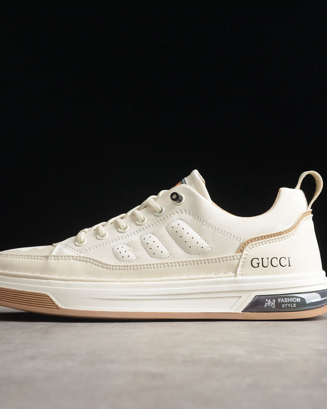 Gucci Off-White Sporty Low-Top Sneaker