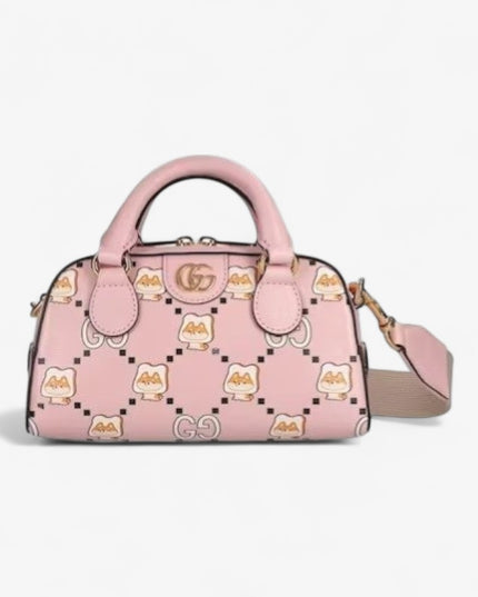 Gucci Ophidia Animal Print Mini Bag 724606