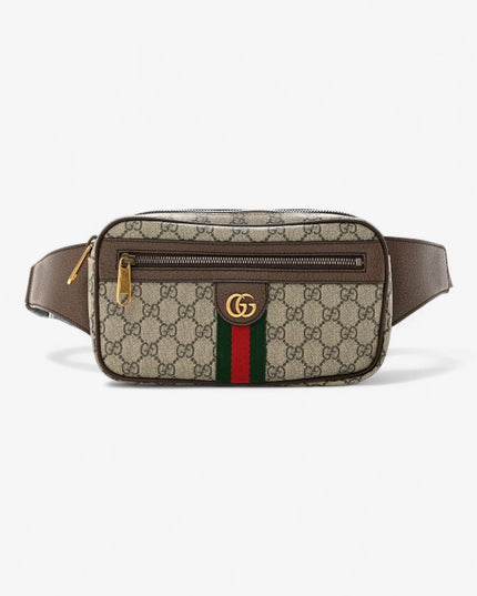 Gucci Ophidia Belt Bag 574796 – Web Stripe Canvas with Gold GG Logo