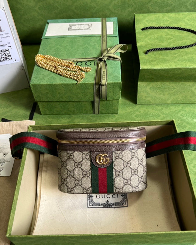 Gucci Ophidia Belt Bag With Web 699765