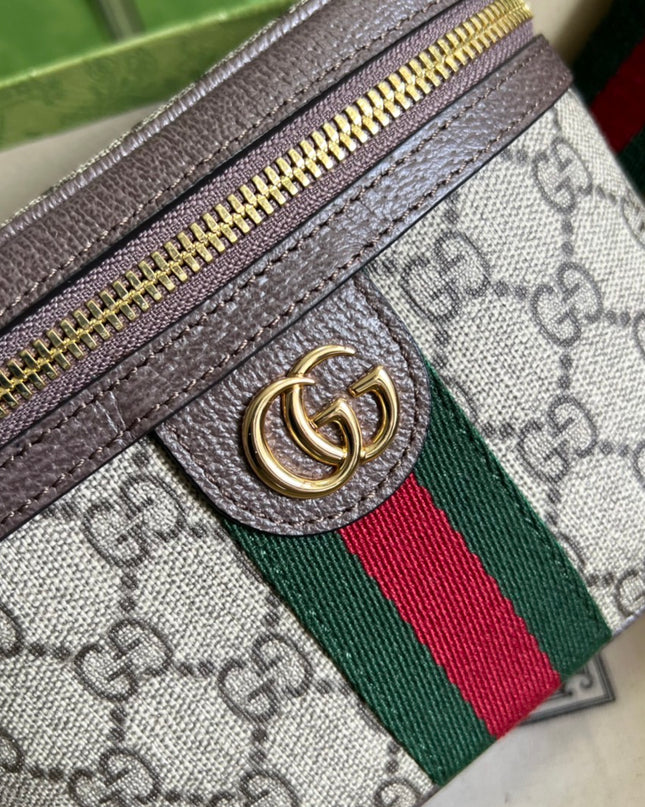 Gucci Ophidia GG Beauty Belt Bag – Top Zip & Chain Strap