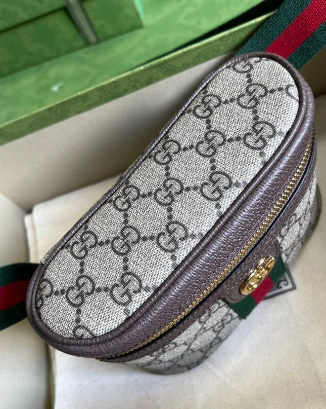 Gucci Ophidia GG Beauty Belt Bag – Top Zip & Chain Strap