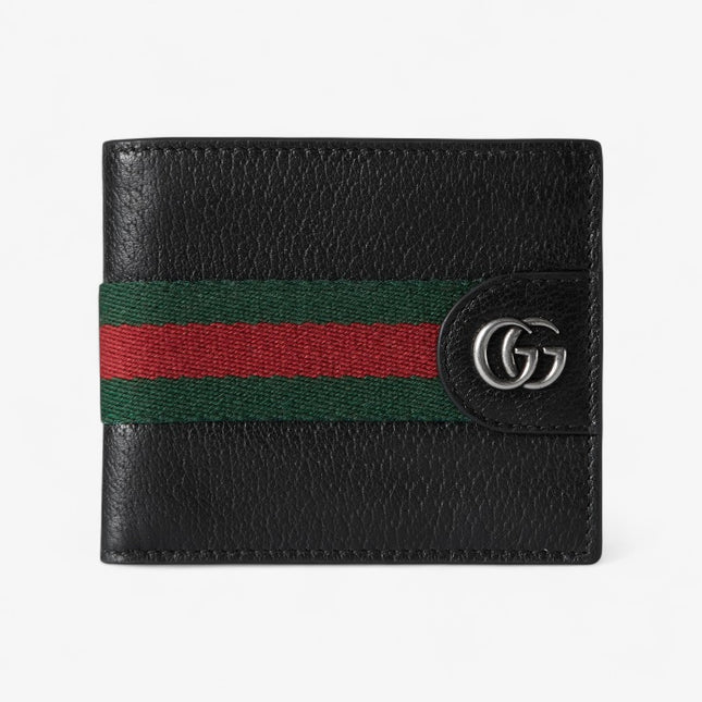 Gucci Ophidia Black Leather Bi-Fold Wallet