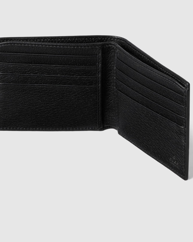 Gucci Ophidia Black Leather Bi-Fold Wallet