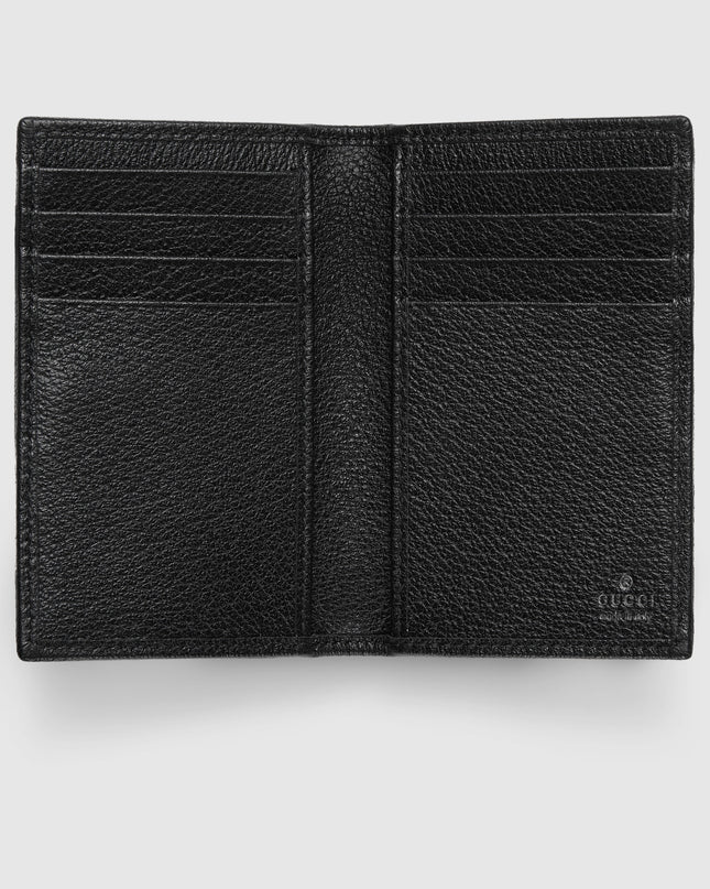 Gucci Ophidia Black Leather Long Card Case