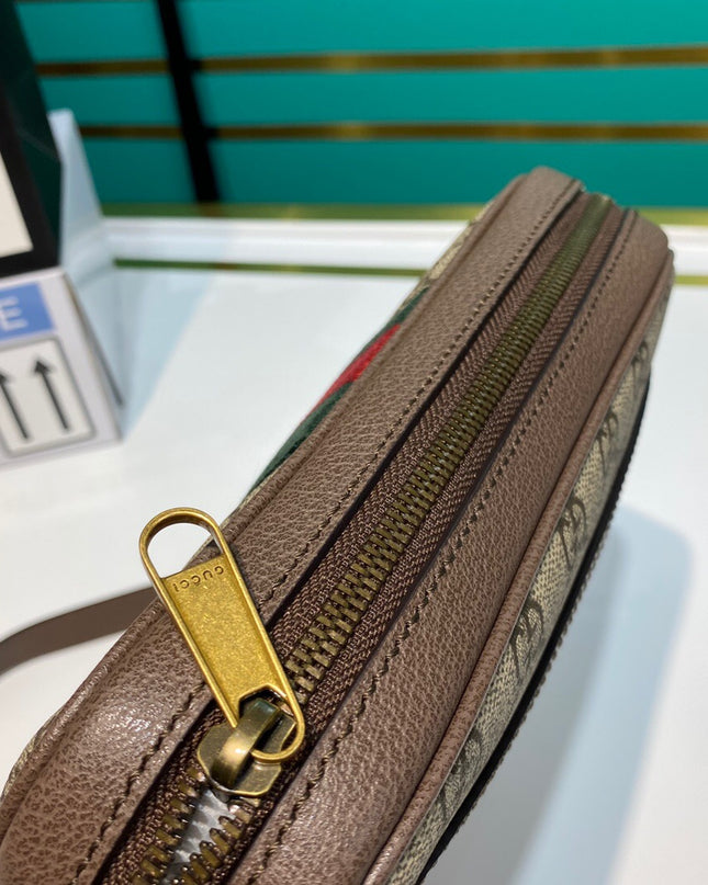 Gucci Ophidia GG Small Messenger Bag – BeigeEbony