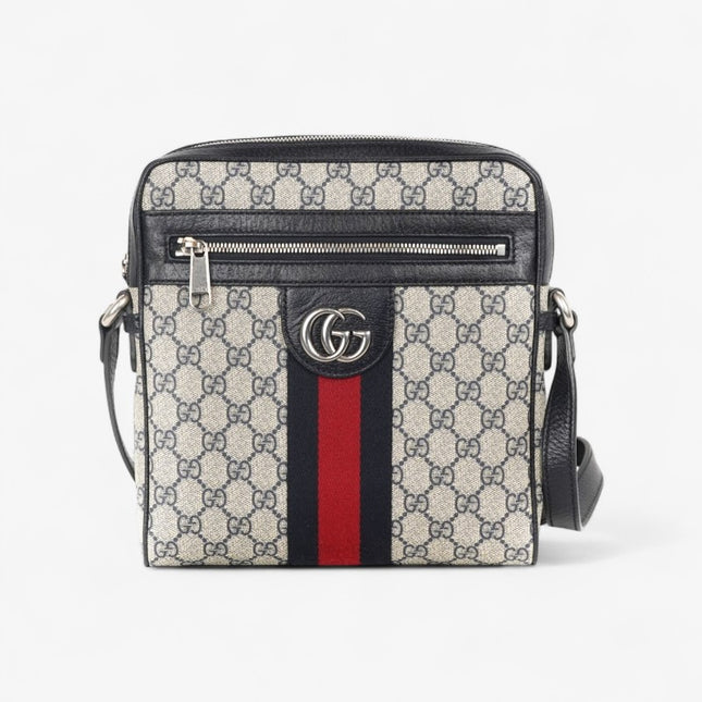 Gucci Ophidia GG Small Messenger Bag – Blue/Red Web Stripe