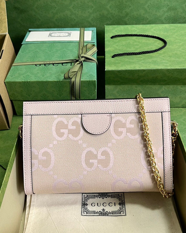 Gucci Ophidia GG Small Shoulder Bag – Soft Pink