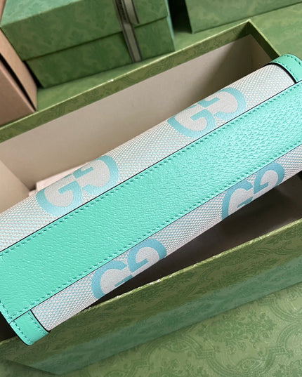 Gucci Ophidia GG Small Shoulder Bag – Aqua Green