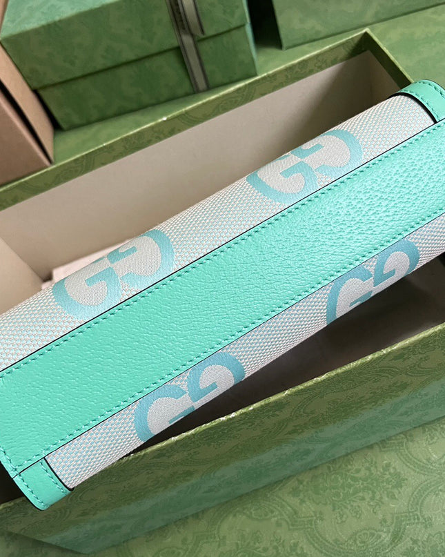Gucci Ophidia GG Small Shoulder Bag – Aqua Green